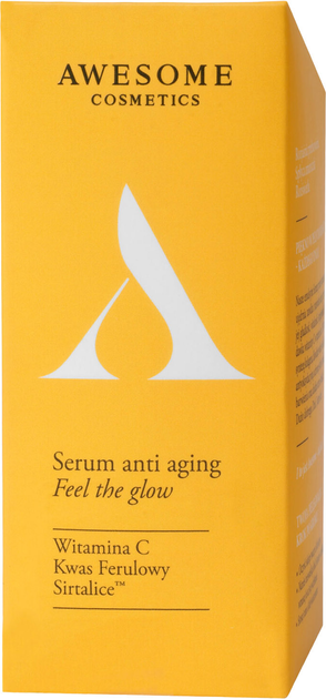 Serum do twarzy Awesome Cosmetics Feel the Glow anti-aging 30 ml (5905178796333) - obraz 2