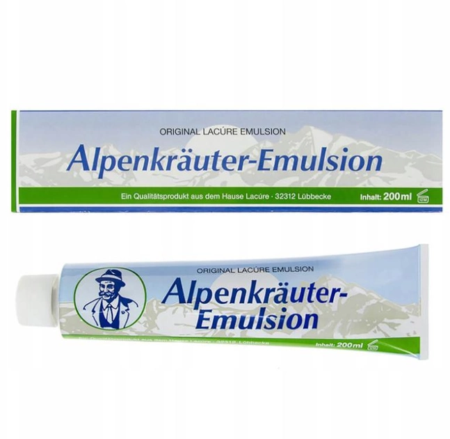 Мазь від болю в суглобах Alpenkräuter Emulsion 200 мл - зображення 1