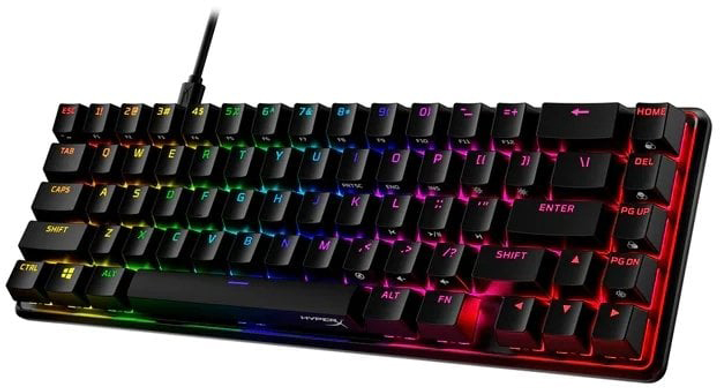 Клавіатура дротова HyperX Alloy Origins 65 Black (4P5D6AN#UUW) - зображення 3