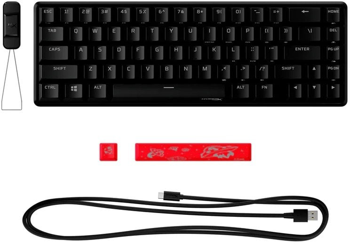 Клавіатура дротова HyperX Alloy Origins 65 Black (4P5D6AN#UUW) - зображення 6
