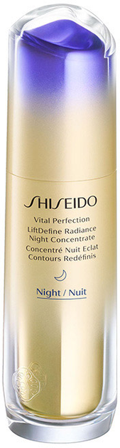 Нічна сироватка для обличчя Shiseido Vital Perfection Lift Define Night Serum 80 мл (729238218284) - зображення 1