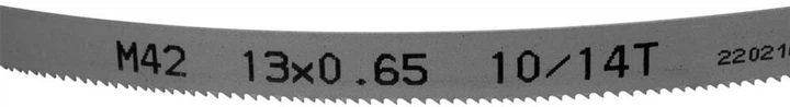Piła do metalu zamknięta YATO bimetal 1140x13x0,65 mm 14 zębów/1" do piły YT-82188 YT-82189 (5906083082306) - obraz 2