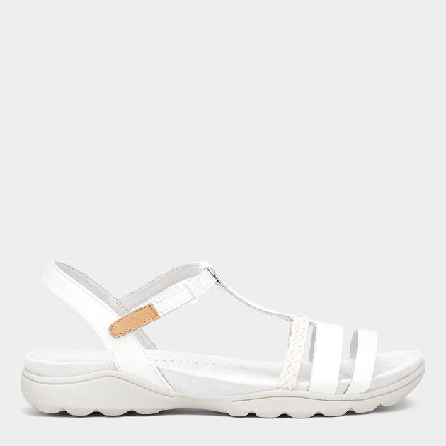 Женские сандалии Clarks 26171126 38 (5US) 24.2 см Белые (5059680469893 ...