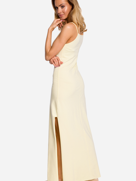 Плаття довге літнє жіноче Made Of Emotion M432 M Жовте (5903068440625) - зображення 2