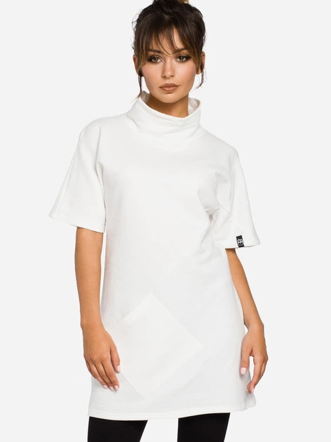 Туніка жіноча BeWear B051 S-M Екрю (5902041193589) - зображення 3