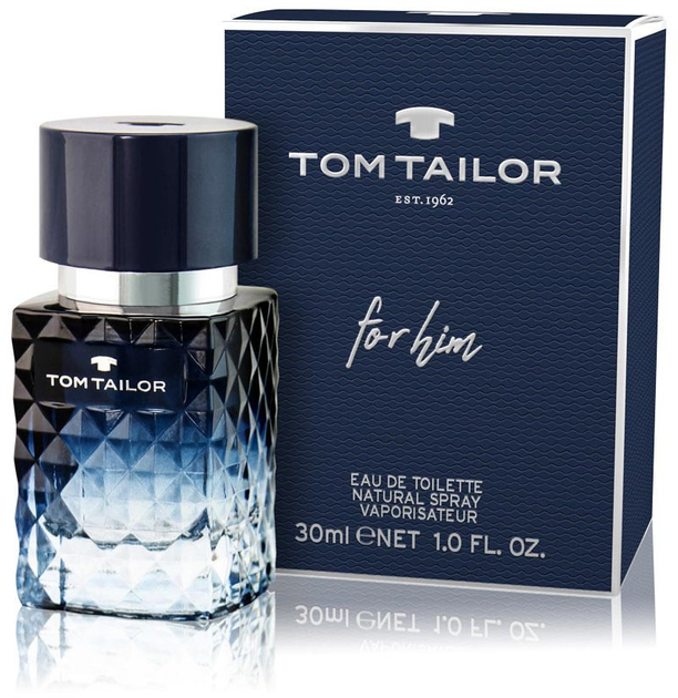 Woda toaletowa męska Tom Tailor For Him 30 ml (4051395172144) - obraz 1