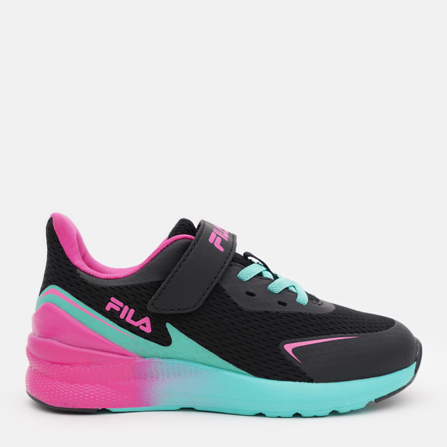 Акція на Підліткові кросівки для дівчинки Fila Crusher V FFK0076-83360 35 Чорний/Рожевий від Rozetka