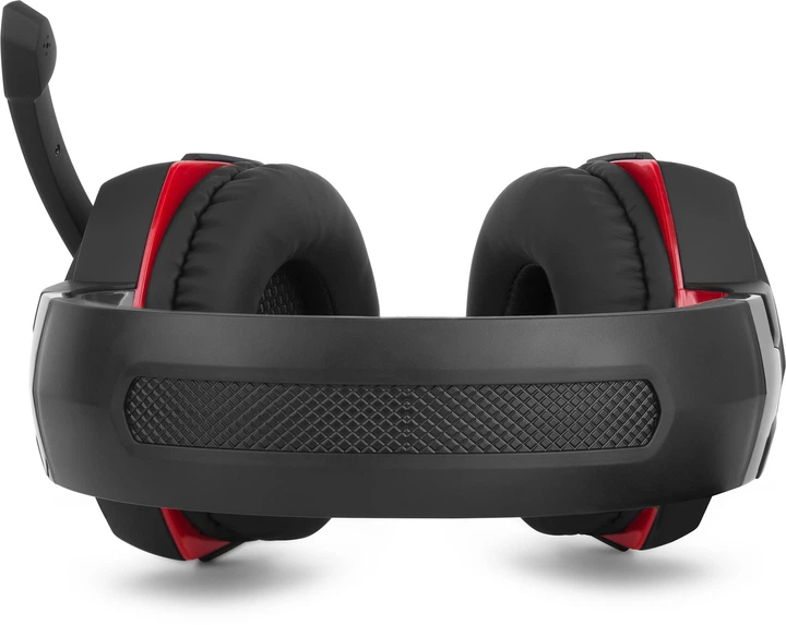 Наушники Real-El GDX-8000 Vibration Surround 7.1 BackLit Black-Red