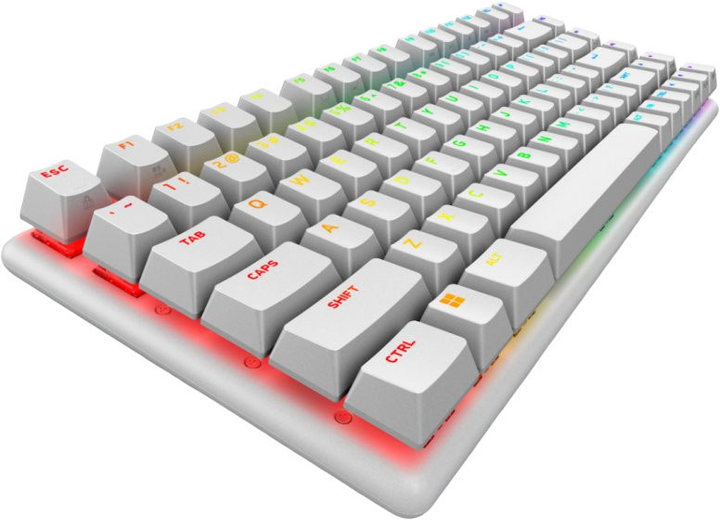 Klawiatura bezprzewodowa  Alienware Pro Wireless Linear Mechanical Switches Biała (545-BBFR) - obraz 3
