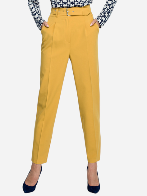 Spodnie damskie Stylove S124 L Żółte (5903068422461) - obraz 1