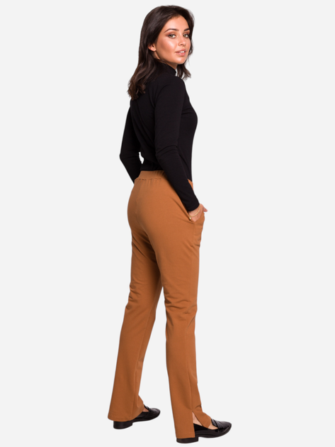 Spodnie damskie BeWear B124 S Karmelowe (5903068447945) - obraz 2