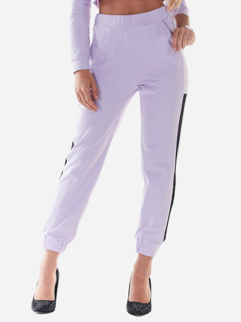Спортивні штани жіночі Infinite You M238 L Фіолетові (5902360549104) - зображення 1