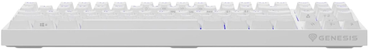 Клавіатура дротова Genesis Thor 404 TKL Gateron Yellow Pro White (NKG-2070) - зображення 3