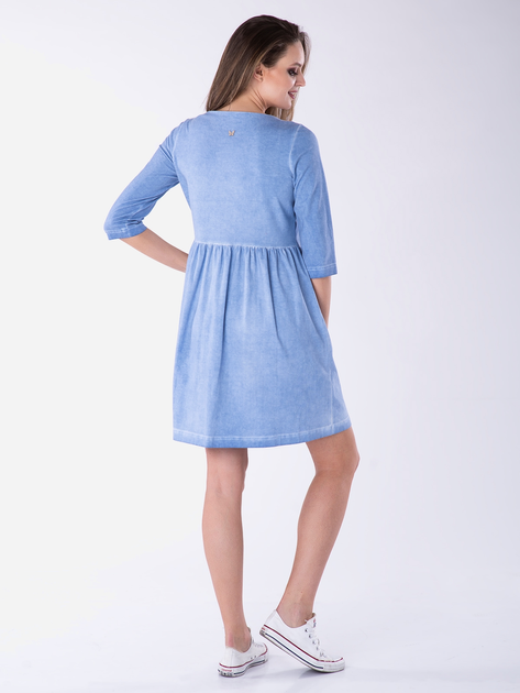 Плаття коротке літнє жіноче Look Made With Love 405F M-L Синє (5903999305116) - зображення 2
