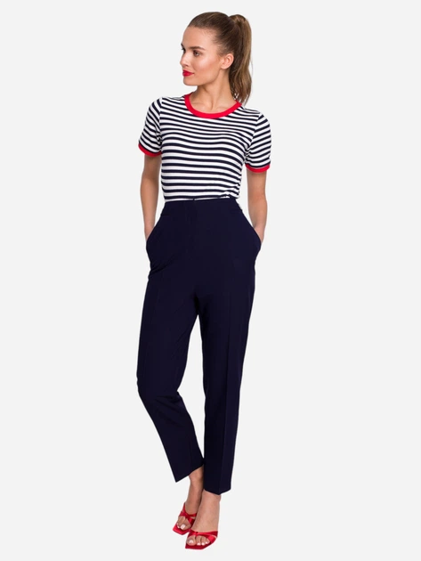 Штани жіночі Stylove S296 XL Сині (5903887661416) - зображення 3