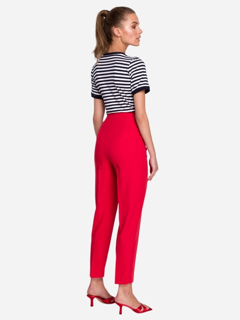 Spodnie damskie Stylove S296 S Czerwone (5903887661256) - obraz 2