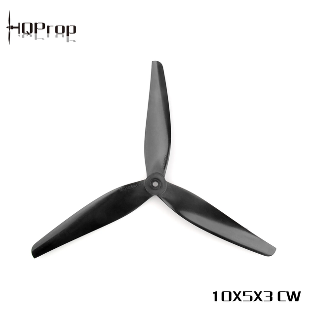 Пропеллеры для квадрокоптера HQProp MacroQuad 10X5X3 комплект 2CW+2CCW (4шт) - Фото 2 Пропеллеры для квадрокоптера HQProp MacroQuad 10X5X3 комплект 2CW+2CCW (4шт) - изображение 2