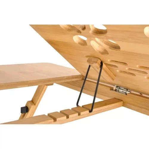 Столик для ноутбука бамбуковый Ruhhy Laptop Table 67 х 28 х 26,5 см (S23452) - изображение 6
