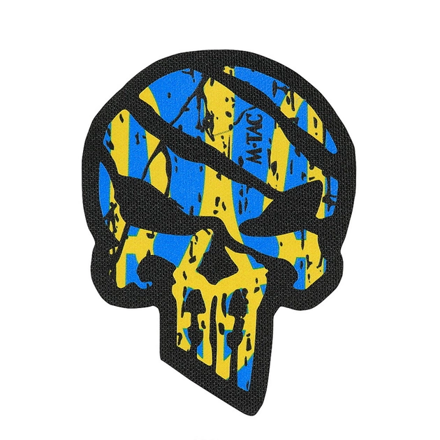 Нашивка M-Tac Ukrainian Punisher 2000000162607 - зображення 1