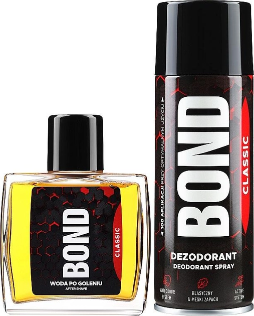 Zestaw Bond Classic Lotion po goleniu 100 ml + Dezodorant 150 ml (5901501042788) - obraz 2