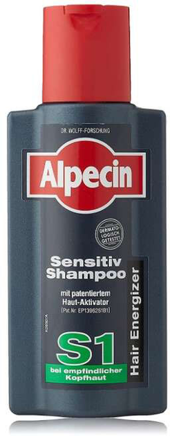 Szampon dla włosów Alpecin Sensitive Shampoo S1 250 ml (4008666200174) - obraz 1