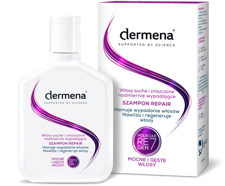 Szampon od wypadania włosów Pharmena Dermena Repair Hair Care 200 ml (5906340469499) - obraz 1