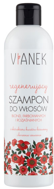 Szampon do włosów blond Vianek Regenerujący 300 ml (5902249011005) - obraz 1