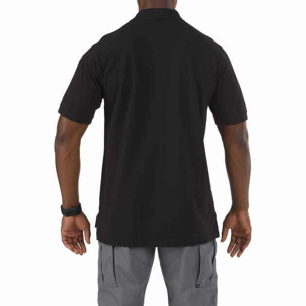 Футболка Поло тактична з коротким рукавом 5.11 Tactical Professional Polo - Short Sleeve M Black - зображення 2