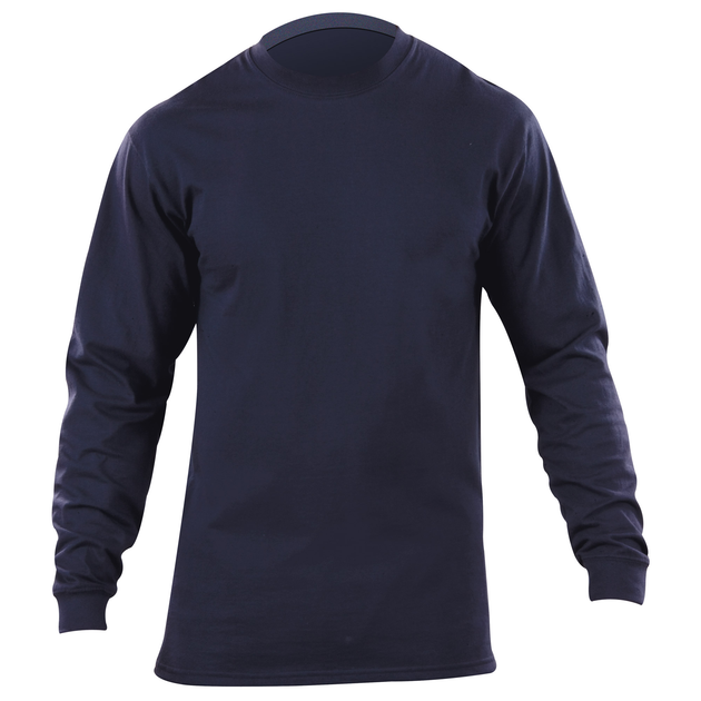 Реглан 5.11 Tactical Station Wear Long Sleeve 3XL Fire Navy - зображення 1