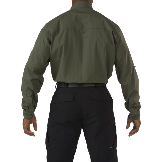 Рубашка тактическая 5.11 STRYKE™ LONG SLEEVE SHIRT M TDU Green - изображение 2