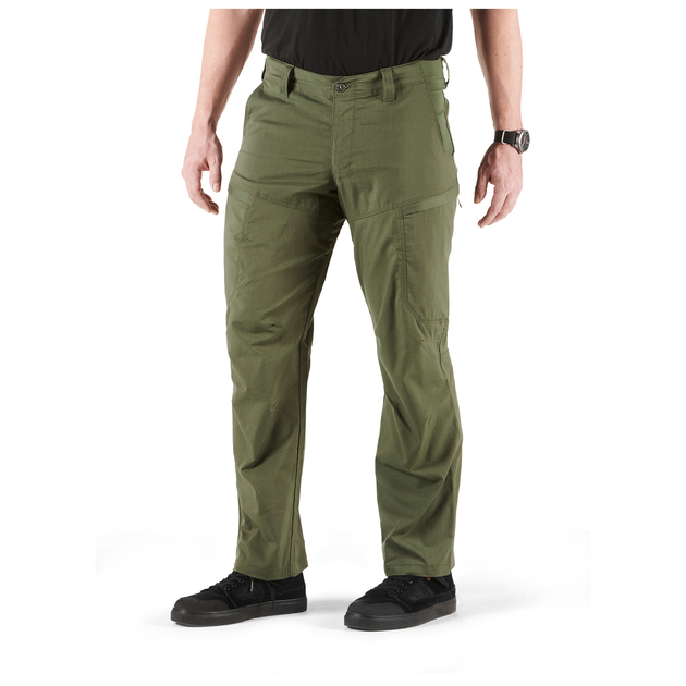 Штани тактичні 5.11 APEX PANTS W28/L36 TDU Green - зображення 1