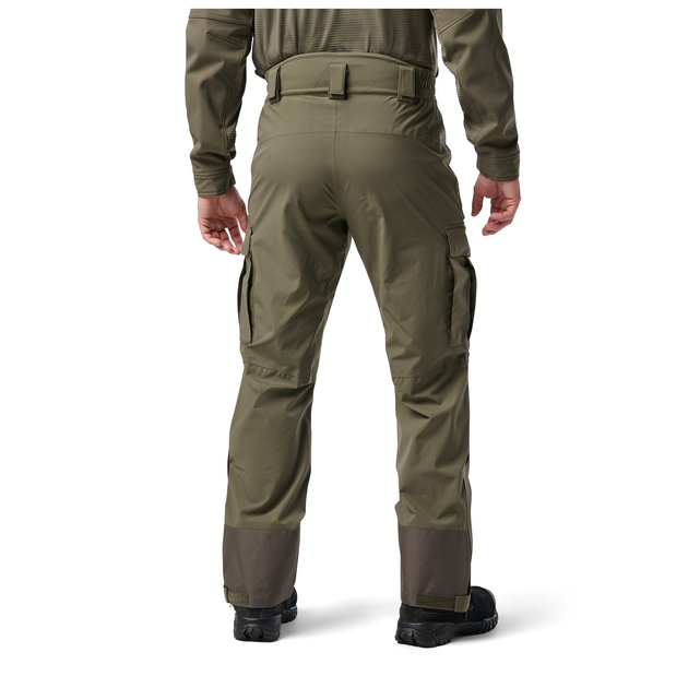 Брюки штормовые 5.11 Tactical Force Rain Pants 2XL RANGER GREEN - изображение 2