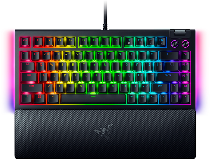 Klawiatura przewodowa Razer BlackWidow V4 75% Black (RZ03-05000400-R3E1) - obraz 1