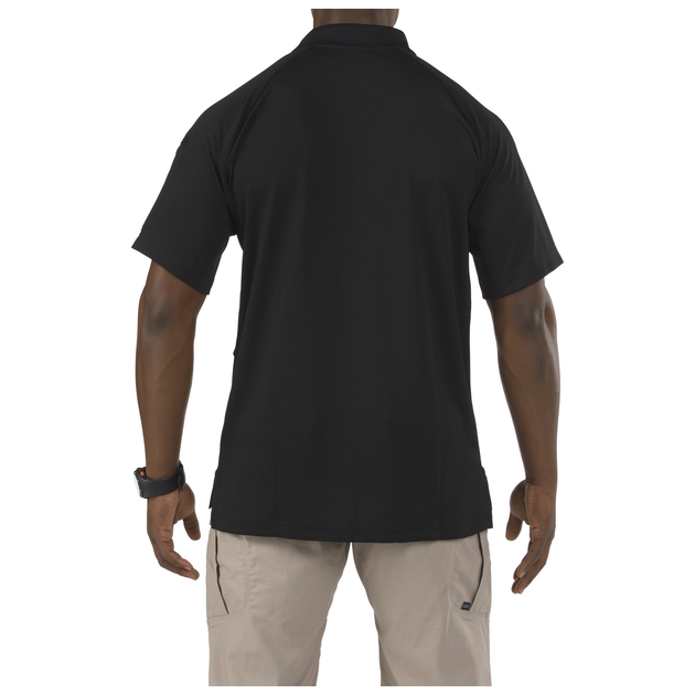 Футболка поло тактична з коротким рукавом 5.11 Performance Polo - Short Sleeve, Synthetic Knit 3XL Black - зображення 2