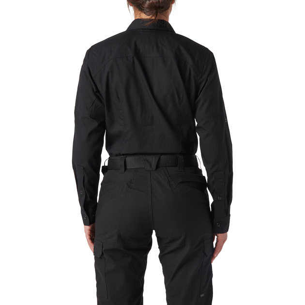 Рубашка тактическая женская 5.11 Tactical Women’s ABR Pro Long Sleeve Shirt XS Black - изображение 2