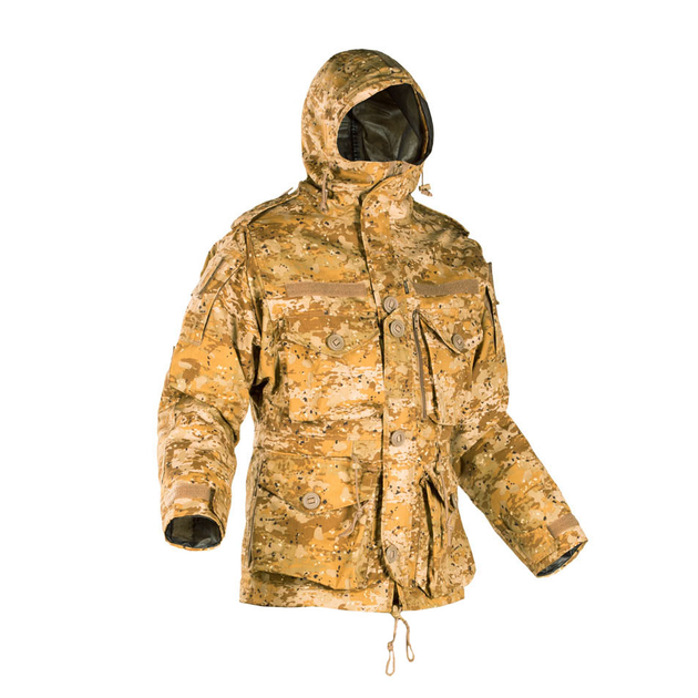 Куртка камуфляжная влагозащитная полевая Smock PSWP 3XL Камуфляж "Жаба Степова" - изображение 1
