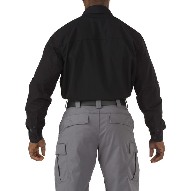 Рубашка тактическая 5.11 STRYKE™ LONG SLEEVE SHIRT 2XL Black - изображение 2