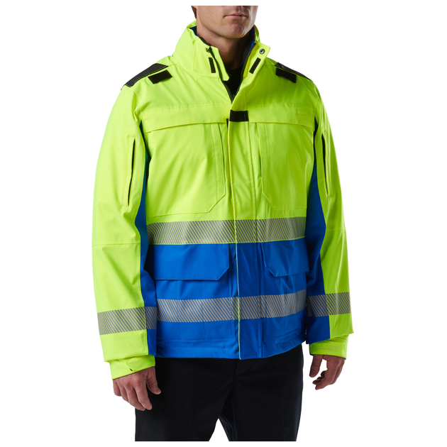 Куртка штормова 5.11 Tactical Responder HI-VIS Parka 2.0 L Royal Blue - зображення 2