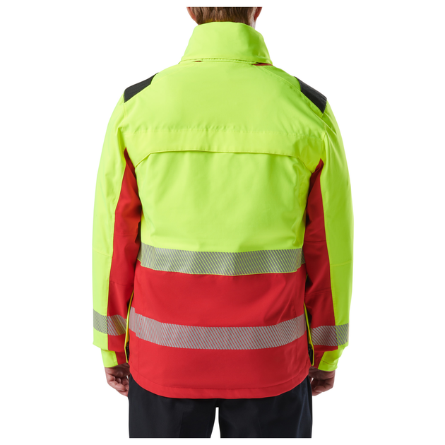 Куртка штормова 5.11 Tactical Responder HI-VIS Parka 2.0 M Range Red - зображення 2