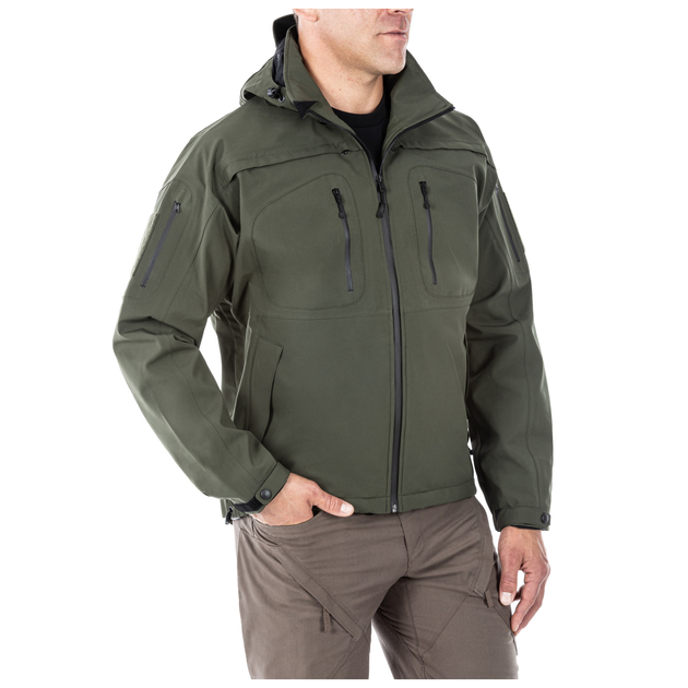 Куртка тактическая для штормовой погоды 5.11 Tactical Sabre 2.0 Jacket L Moss - изображение 2