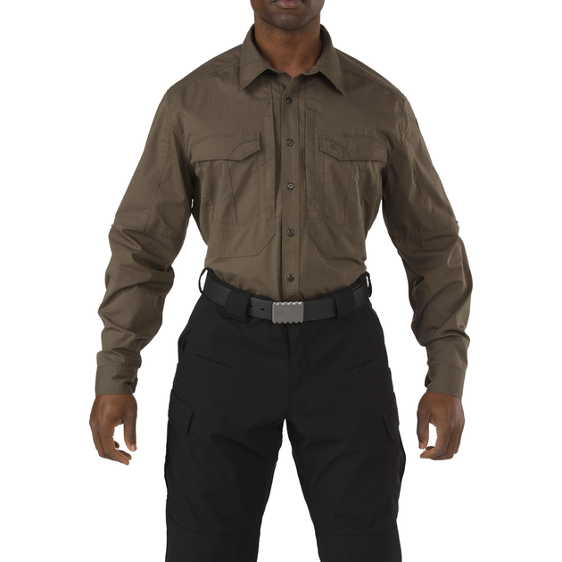 Рубашка тактическая 5.11 STRYKE™ LONG SLEEVE SHIRT 3XL Tundra - изображение 1