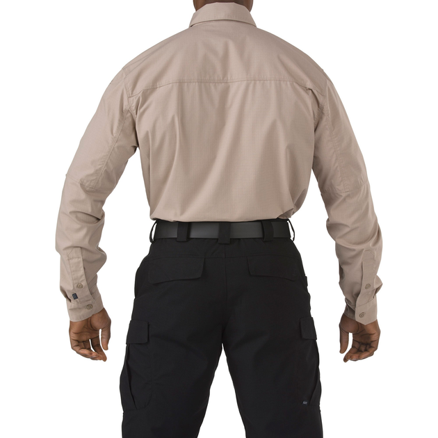 Рубашка тактическая 5.11 STRYKE™ LONG SLEEVE SHIRT S Khaki - изображение 2