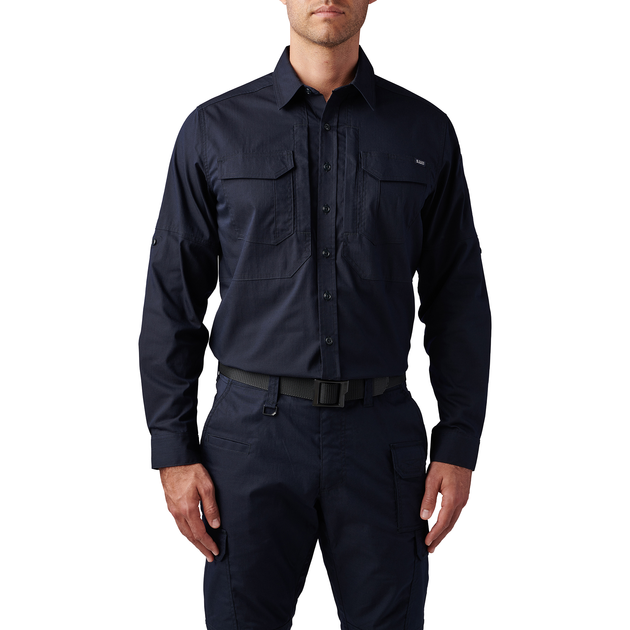 Рубашка тактическая 5.11 Tactical ABR Pro Long Sleeve Shirt 3XL Dark Navy - изображение 1
