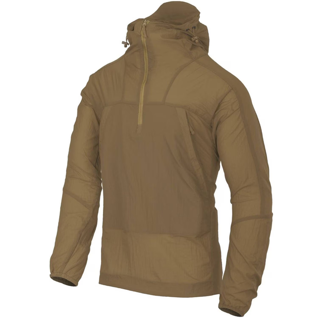 Куртка тактическая Helikon-Tex Анорак Витронопродувной Быстросохнущий M Койот WINDRUNNER WINDSHIRT WINDPACK - M COYOTE (KU-WDR-NL-11-B04-M) - изображение 1