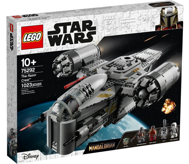 Zestaw klocków Lego Star Wars Mandalorian Transportowiec łowcy nagród 1023 elementów (75292) - obraz 1