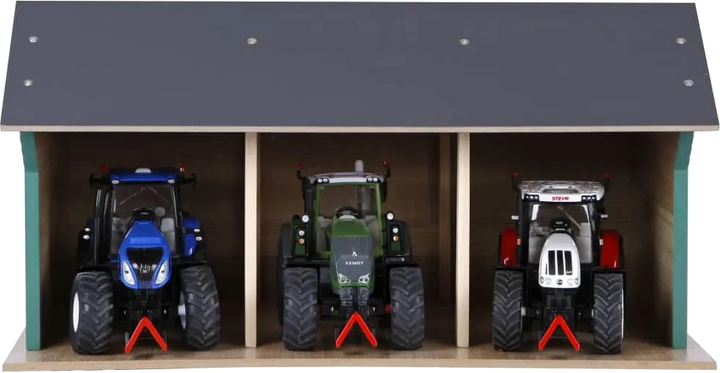Garaż dla traktorów Hipo Kids Globe Agricultural Shed 1:32 (8713219345146) - obraz 4