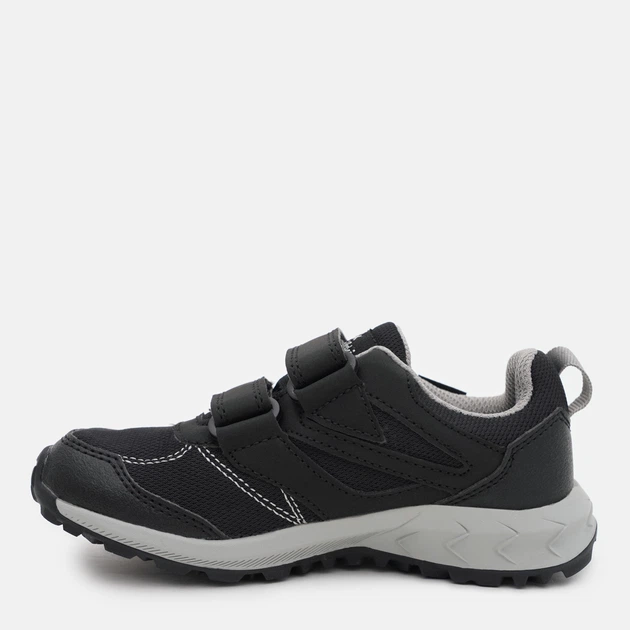 Детские треккинговые кроссовки для мальчика Jack Wolfskin Woodland Texapore Low Vc K 4046351_6364 32 Черные (4064993187700) - изображение 3