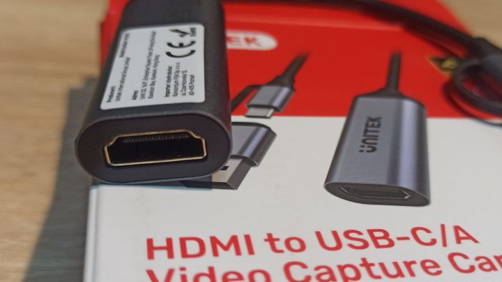 Адаптер Unitek USB type-C/type-A, 4K HDMI 1.4b (955555902134319) - Уцінка - зображення 2