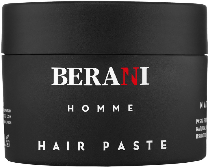 Паста для укладки волос Berani Homme Hair Матирующая для мужчин 100 мл ...