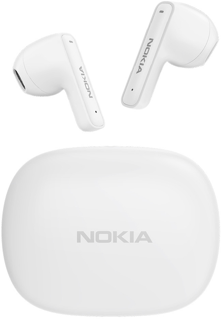 Акція на Навушники Nokia Go Earbuds 2 TWS-112 White від Rozetka